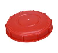 IBC Couvercle Fourre-tout Pièces Bouchon de Réservoir pour Tuyau de Jardin Maison Robinet, Robinet, Raccords de Valve Diamètre Intérieur 24,5 cm Rouge