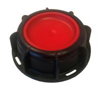 IBC IBC Container bouchon avec ventilation, PP, noir/rouge, IBC IG 2" (S60x6) Quantité:1