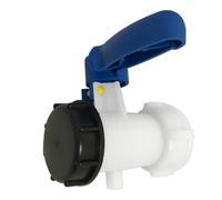 IBC IBC Robinet à tournant sphérique avec couvercle, PP, IBC AG 2" (S60x6) 0 0 Quantité:1