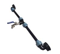 IBC Tank Water Tap Adaptateur de tuyau à filetage épais, accessoire de connecteur de valve pratique pour réservoir d'eau de pluie, accessoire de robinet de tuyau de jardin pour