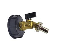 IBC Tote robinet Pagoda sortie Buse en laiton Adaptateur Valve Réservoir d'eau rapide Raccord de tuyau gros fil outil connecteur(Type1)