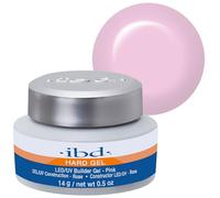 IBD Hard Gel - LED/UV Builder Gel Pink, 1 paquet (1 x 14 g) - MADE IN USA - Construction d'ongles à la maison - sans rendez-vous et sans salon de manucure bruyant