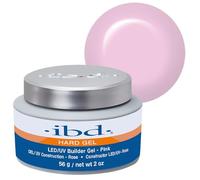 IBD Hard Gel - LED/UV Builder Gel Pink, 1er Pack (1 x 56 g) - MADE IN USA - Gel de construction premium pour ongles, rose