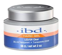 IBD Hard Gel - LED/UV Clear, 56 g - MADE IN USA - Gel de construction premium pour les ongles en gel