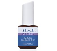 IBD UV Top Coat, 14 ml - MADE IN USA - Top coat UV premium - Vernis de finition durcissant aux UV - Finition ultra brillante