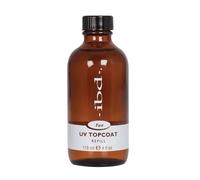 IBD UV Topcoat Refill, 118 ml - FABRIQUÉ AUX ÉTATS-UNIS - Vernis brillant à durcissement par UV de première qualité - Top Coat UV - Finition brillante
