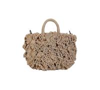 IBELIV Sac en paille - Sac à main CORAL orange