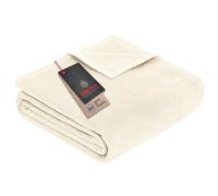 Ibena 3560/311 Messina Plaid uni 150 x 200 cm
