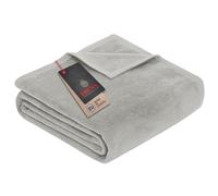 Ibena Porto Couverture pour Enfant 100 x 150 cm - Douce, Chaude et Lavable, Petite Couverture pour Enfant, Gris Clair