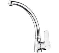 Ibergrif M14157 Star, Mitigeur d'Evier de Cuisine Monocommande, Chromé, Argent S