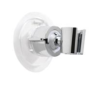 Ibergrif M20407, support de pommeau de douche sans perçage adhésif 3M - 360° support de douche réglable, support de douchette universel, douchette, support de douche mural