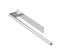 Ibergrif M34453A, Porte Serviette Salle de Bain sans Perçage, Porte-Serviettes Mural en INOX, Adhésif 3M, 39 CM, Argent