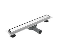 Ibergrif M42001-90, Siphon de Douche Italienne, 2 en 1 Caniveau Douche 90 cm, Acier Inoxydable, Gris