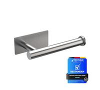 Ibergrif MK34052, Porte Papier Toilette, Support Papier Toilette Mural, 304 Acier Inoxydable Porte Rouleau Toilette, sans perçage Porte-Papier hygiénique Autocollant 3M, Gris Taille Unique