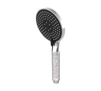 Ibergrif Pomme de Douche Filtrante - Panneau 125mm - 3 Modes de Pulvérisation - Réduit Calcaire & Chlore - Haute Pression & Économie d'Eau