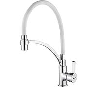 Ibergrif - Robinet de Cuisine Flexible, Mitigeur d'évier avec Douchette Extractible, Gris