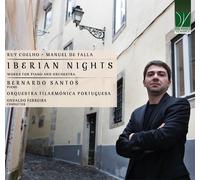 Iberian Nights - Works for Piano and Orchestra (CD) Bernardo Santos Ruy Coelho