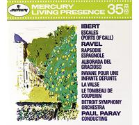 Ibert - RAVEL : La Valse ; Pavane pour une infante défunte ; Le Tombeau de Couperin ; Rhapsodie espagnole ; Alborada del Gracioso / IBERT : Escales