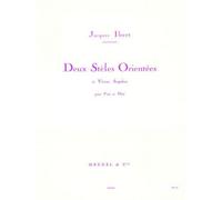 IBERT J. - 2 STELES ORIENTEES - VOIX MOYENNE ET FLUTE TRAV.