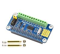 IBest High-Precision AD Hat Compatible with Raspberry Pi 4B/3B+/3B/2B/Zero/W/Zero WH, Jetson Nano Expansion Board with ADS1263 10-CH 32-bit High Precision ADC 24-bit Auxiliary ADC