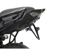 IBEX Porte-Plaque Noir ZIEGER Compatible Kawasaki Versys 650, Fixation À Vis