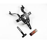 IBEX Support Plaque D’Immatriculation ZIEGER Noir Pour Aprilia RS 125 2008-12