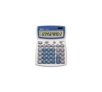 Ibico 212X - Calculatrice de bureau - 12 chiffres - blanc, bleu