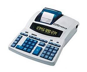 Ibico, Calculatrice-Imprimante, Fonction calcul, 14 chiffres, 99 entrées | Calculatrice imprimante professionnelle 1491X, 14 chiffres, fonction calcul et modification, 99 entrées, coloris blanc/bleu.