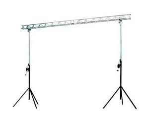 IBIL SLB03W-LIGHT Portique d'éclairage a manivelle - Noir