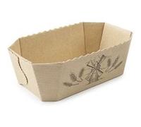 215000 moule jetable pour pain 15x9 cm - lot de 4 piÃces