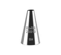Ibili Douille de pâtisserie 250010 Forme ronde lisse Inox 10 mm H 50 mm
