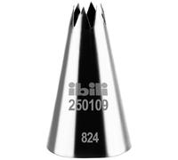 Ibili Douille de pâtisserie 250109 Étoile inox 9 mm hauteur 50 mm