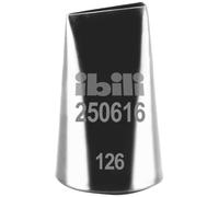 IBILI Douille de pâtisserie 250616 – Forme de pétales inox 16 mm h 40 mm