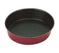 Ibili Moule à manqué 26 cm, aluminium anti-adhérent, lave-vaisselle compatible, rouge moucheté noir