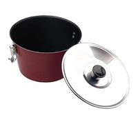 Ibili – Moule à charlotte 18 cm – Aluminium anti-adhérent – Rouge – Passe au lave-vaisselle