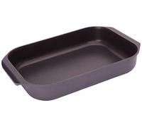 IBILI 401534 Induplus Plat à Rôtir-Grill Aluminium Noir 34 x 24 x 6 cm