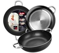 IBILI - Poêle Honda avec 2 poignées i-chef, 28 cm, Aluminium, Antiadhésif, Compatible avec l’induction