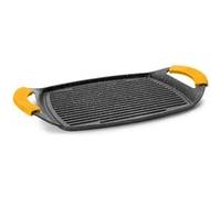 IBILI 406029 grill plancha basic stone avec rainures 47x29 cm G