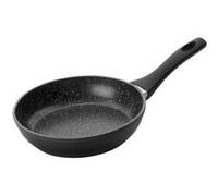 Ibili Poêle Natura 440022 — Aluminium, antiadhésif style pierre, compatible induction, 22 cm