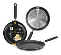 IBILI Poêle à crêpes Fusion 451222, Aluminium antiadhésif, Compatible avec l'induction, 22 cm