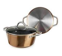 IBILI 495428 faitout avec couvercle Natura Copper 28 cm G