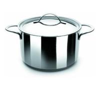 IBILI - Marmite avec Couvercle Noah, 20 cm, Acier Inoxydable 18/10, Compatible avec l’Induction