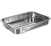 Ibili Plat à rôtir 651840 en inox 40 cm avec anses pliantes Bistrot