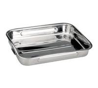 Ibili Plat à rôtir 651840 en inox 40 cm avec anses pliantes Bistrot