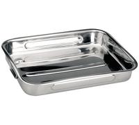 IBILI 651860 Plat à rôtir en Inox avec anses pliantes 63x45x7,5 cm Bistrot