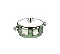 IBILI Marmite Oslo 26 cm - Acier inoxydable - Compatible avec l’induction