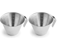 Ibili - 681601 - Récipient Gradué en Acier Inoxydable 100 ml (Lot de 2)