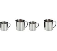 IBILI 700308 Gobelet, Acier Inoxydable, Argent, 8 cm, 8 x 8 x 8 cm (Lot de 2)