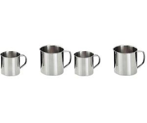 IBILI 700308 Gobelet, Acier Inoxydable, Argent, 8 cm, 8 x 8 x 8 cm (Lot de 2)