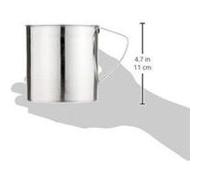 Ibili Gobelet 700311 - aluminium, argent, 11 cm